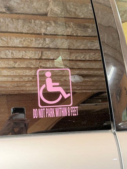 Custom Accessibility Vehicle Decal