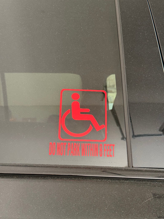 Accessibility Vehicle Decal