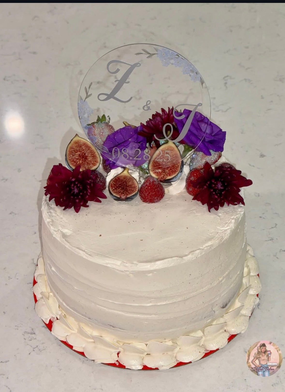 Custom Acrylic Cake Toppers